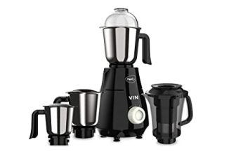 Pigeon By Stovekraft Vin 750 W Mixer Grinder With 4 Multipurpose Jars