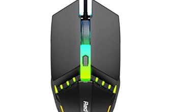 Redgear A-10 Wired Gaming Mouse With Rgb Led, Lightweight And Durable Design, Dpi Upto 2400, Compatible With Windows And Mac.
