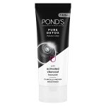 Pond’S Pure Detox Face Wash 200 G, Daily Exfoliating & Brightening Cleanser, Deep Cleans Oily Skin – With Activated Charcoal For Fresh, Glowing Skin