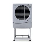 Symphony Jumbo 70 Desert Air Cooler For Home With Aspen Pads, Powerful Fan, Cool Flow Dispenser And Free Trolley(70L, Grey)