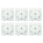 Anchor By Panasonic 65302 Penta Modular 2M 100 W Polycarbonate Dura Step Regulator (White, Pack Of 6)