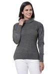 Style Quotient Women Grey Solid (Aw21Sqheaven_Gr-M)