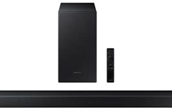 Samsung Dolby Digital Bluetooth Soundbar (Hw-T42E/Xl, Black, 2.1 Channel)