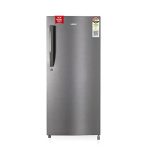 Haier 190L 4 Star Direct Cool Single Door Refrigerator (Hed-204Ds-P, Dazzle Steel)