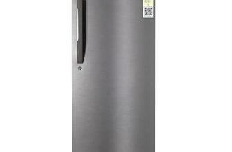 Haier 190L 4 Star Direct Cool Single Door Refrigerator (Hed-204Ds-P, Dazzle Steel)