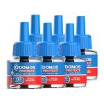 Odomos Protect Mosquito Repellent Liquid Vaporiser Refill (Pack Of 6) | Fits All Standard Machines | Kills Dengue Mosquitoes