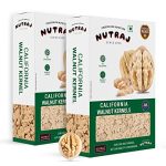 Nutraj 100% Natural Dried Premium California Walnut Kernels, 500G (2 X 250G) | Pure Without Shell Walnut Kernels | Akhrot Giri Dry Fruit| Perfect For Snacking | Brain Food | Raw Akhroth Giri|