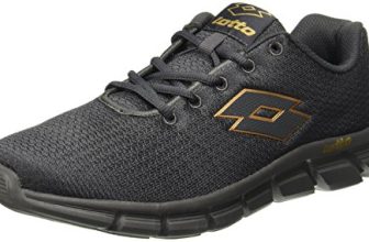 Lotto Mens Vertigo Black Running Shoes – 8 Uk (Ar4840-010)