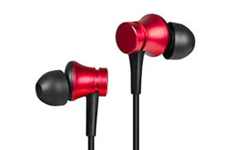 Xiaomi Wired In-Ear Earphones With Mic, Ultra Deep Bass & Metal Sound Chamber (Red)