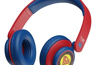 Boat Rockerz 450 Superman Edition Bluetooth On Ear Headphones With Mic, Upto 15 Hours Playback, 40Mm Drivers, Padded Ear Cushions, Integrated Controls And Dual Modes(Krypton Blue)