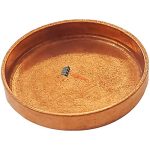 Visiaro Copper Cap Round, Pipe Fittings, Inner Dia 1-1/8 Inch, Wall Thickness 20 Swg, Pack Of 100