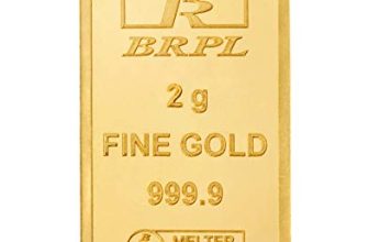 Bangalore Refinery 24K (999.9) 2 Gm Yellow Gold Bar