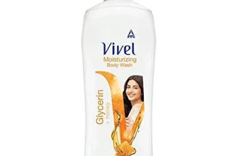 Vivel Body Wash, Glycerin & Honey, Moisturising Shower Gel, For Glowing Skin, 500Ml Pump, For Women And Men, Natural