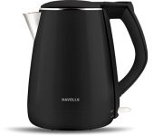 Havells Electric Kettle Aqua 1.2 Ltr Black 1500W Steel Inside With Auto ShutRadha Krishna Flute Love & Peacock Greenery Beautiful & Set Of 3 Couple Beautiful Painting (12 X 18 Inch)