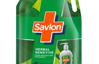 Savlon Herbal Sensitivel Ph Balanced Liquid Handwash Refill Pouch, 1500Ml, Fresh, 1.5 L (Pack Of 1)