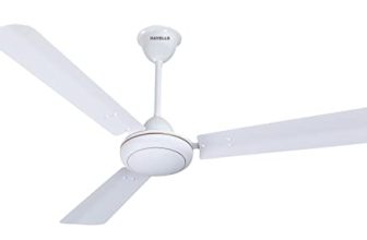 Havells 1200Mm Ss 390 Energy Saving Ceiling Fan (Elegant White, Pack Of 1)
