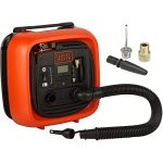 Black+Decker Asi400-Xj 12V/160Psi Multipurpose Tyre Inflator With With Digital Guage, Autocut Off System And 2 Operating Modes