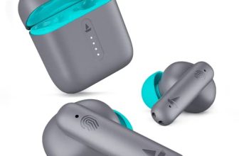 Boat Airdopes 141 Bluetooth Truly Wireless In Ear Headphones With 45H Playtime,Low Latency Mode For Gaming, Enx Tech, Iwp, Ipx4 Water Resistance, Smooth Touch Controls(Cyan Cider)