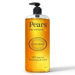 Pears Pure And Gentle Body Wash 750 Ml, 98% Pure Glycerin, Liquid Shower Gel Crafted With Natural Oils For Glowing Skin, Paraben Free & 100% Soap Free, For Soft, Smooth & Moisturised Skin