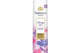 Yardley London Morning Dew Refreshing Deodorant Body Spray For Women, 150Ml