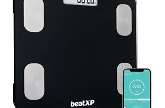 Beatxp Weighing Scale With 13 Essential Body Parameters | Bluetooth Weighing Machine With Smart Fitness App And Backlit Lcd Display (18 Months Warranty) (Smartplus)