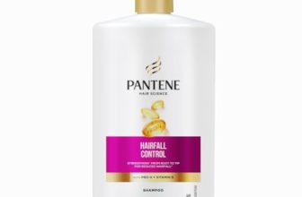 Pantene Hair Science Hairfall Control Shampoo 1Litre With Pro-Vitamins & Vitamin B For Reduced Hairfall,For All Hair Types, Shampoo For Women & Men, For Hairfall And Damage Prone Hair