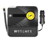 Woscher 801 Rapid Performance Car Tyre Inflator For Car Or Tyre Inflator For Bike | Portable 12V Air Compressor For Car Pump With Led Light | Air Pump For Car| Car Air Pump For Tyres