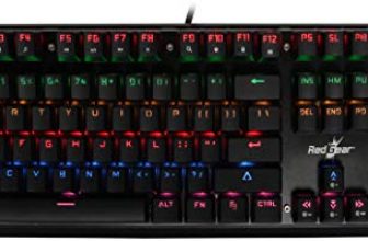 Redgear Invador Mk881 Usb Mechanical Gaming Keyboard (Black)