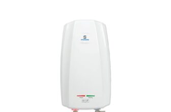 Havells Standard Lyft 3 Litre Instant Water Geyser 3000 Watts | Stainless Steel Tank | Rust Proof Body | Automatic Cut Off | 5 Year Inner Tank Warranty, 2 Year Comprehensive Warranty (White)