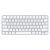 Apple Magic Keyboard – US English – Silver (for Mac with macOS 11.3 or Later, iPad Running iPadOS 14.5 or Later)