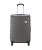 Aristocrat Lisbon ABS Hardside Trolley Bag with Anti-Scratch Surface (Medium 68 Cms Graphite)