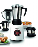 Bosch Bold 750W Mixer Grinder with 4 Jars, White