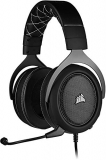 Corsair HS60 PRO Surround Gaming Headset (7.1 Surround Sound, Adjustable Memory Foam Ear Cups, Noise-Cancelling Detachable Microphone with PC, PS4, Xbox One, Switch and Mobile Compatibility) – Black