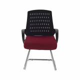 Da URBAN® Boom 03 Medium Back Office Visitor Chair (Red) (1 pc)