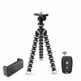 DIGITEK® (DTR 260 GT) Gorilla Tripod/Mini 33 cm (13 Inch) Tripod for Mobile Phone with Phone Mount & Remote | Flexible Gorilla Stand for DSLR & Action Cameras