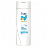 Dove Body Love Light Hydration Body Lotion For All Skin Types Paraben Free, 48hrs Moisturisation with Plant Based moisturiser, Fresh Hydrated Skin 100ml