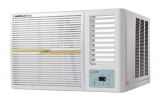 Lloyd 1.5 Ton 5 Star Window AC (GLW18B5YWGEW, 100% Copper, White with Golden Deco Strip)