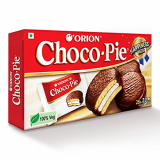 ORION Choco Pie – Chocolate Coated Biscuit, Festive Gift Pack, 560 g, 20 Count