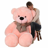 Tedstree Skin Friendly Ultra Soft 3 Feet Teddy Bear For Kids, Lovable Huggable Cute Soft Giant Teddy Bear For Girlfriends/Wife/Kids -(Pink, 91 Cm)