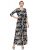 Miss Chase Women’S Multicolored Floral Print Maxi Dress(Mcaw17D09-90-178-02_Multicolor-Base Navy Blue_X-Small)