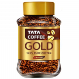 Tata Coffee Gold, 100% Pure Coffee, Original, 100G, Brown