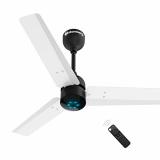 Atomberg Renesa 900Mm Bldc Motor 5 Star Rated Ceiling Fans For Home With Remote Control | Upto 65% Energy Saving High Speed Fan With Led Lights | 2+1 Year Warranty (White And Black)