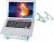 Striff Laptop Stand For Desk, Ergonomic Computer Stand Laptop Riser, Phone And Tablet Stand For Desk, Portable Laptop Elevator Holder Compatible With Macbook, Laptop,Tablet(Whitesky)