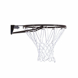 Spanco (08 Mm Thickness) (36 Cm Diameter) (Suitable For 5 Number Ball) Hanging Wall Mounted Basketball/Goal Hoop Ring With Net For Indoors/Outdoors, Garden, Kids