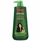 Kesh King Emami No Paraben & No Silicon With The Goodness Of Milk Protein And 21 Ayurvedic Herbs Damage Repair Shampoo For Dry And Frizzy Hair (600 Ml)