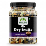 Nature Prime 100% Natural Premium Mix Dry Fruits And Nuts [Almonds, Cashew, Kishmish, Apricot, Black Raisins,Kiwi] Dry Fruits, Seeds & Nuts. (900 Gm)
