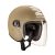 Royal Enfield Isi & Dot Certified Open Face Mlg Helmet With Clear Visor(Matt Desert Storm-Size: Xl)