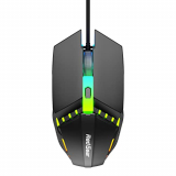 Redgear A-10 Wired Gaming Mouse With Rgb Led, Lightweight And Durable Design, Dpi Upto 2400, Compatible With Windows And Mac.