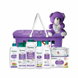 Himalaya Baby Festive Gift Basket (Pack Of 7 With Teddy)