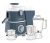 Havells Vitonica 500W Juicer Mixer Grinder With 3 Stainless Steel Jar, Large Size Pulp Container,Foldable Juicing Spout, 2 Yr Product Warranty & 5 Yr Motor Warranty (White & Blue)
